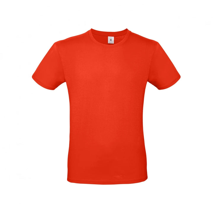 T-shirt Rosso fuoco — vista frontale