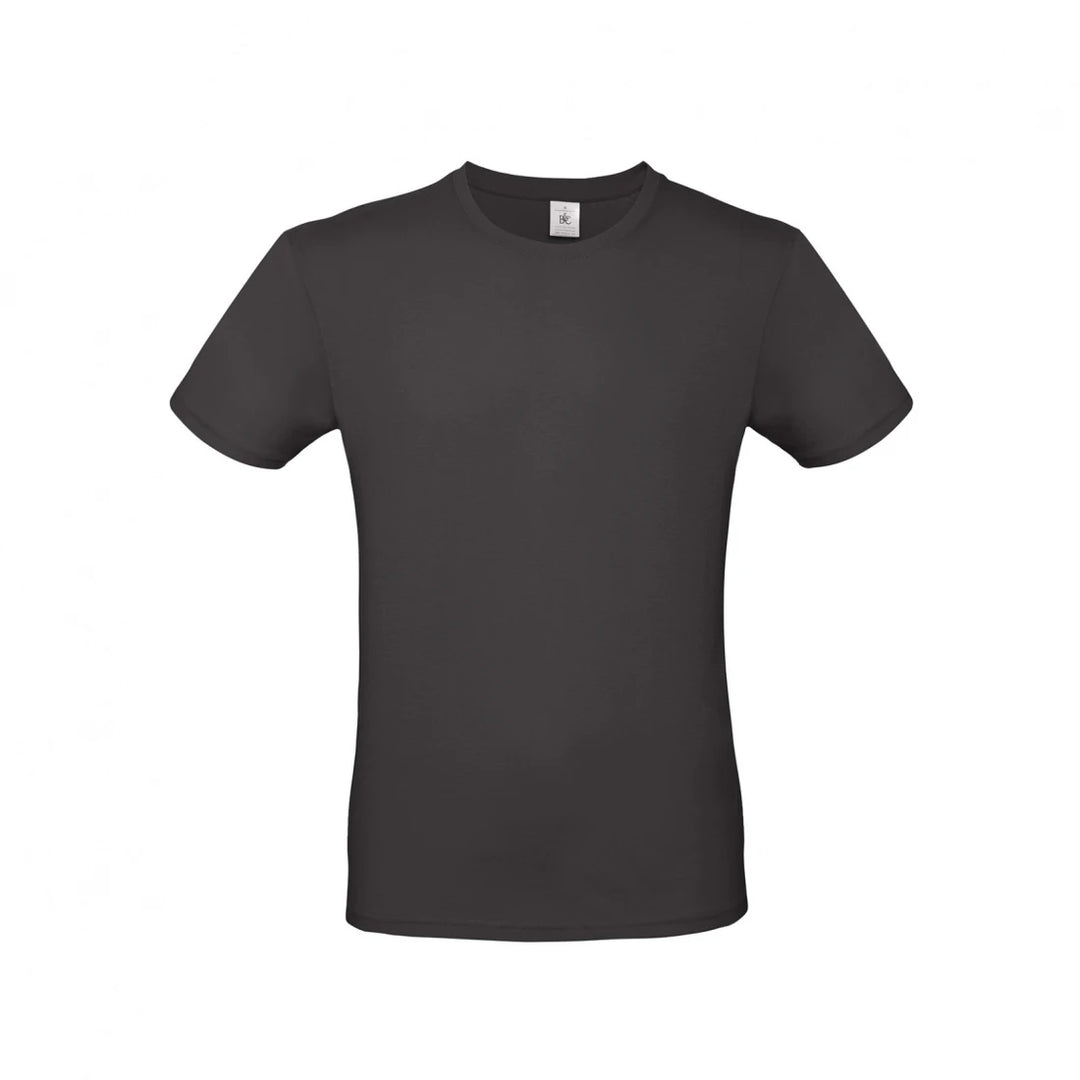 T-shirt Nero slavato — vista frontale