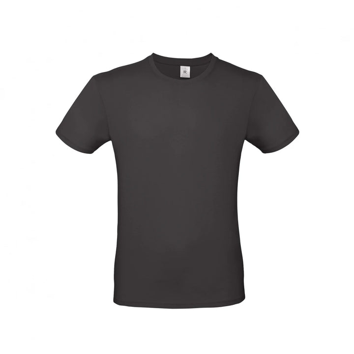 T-shirt Nero slavato — vista frontale