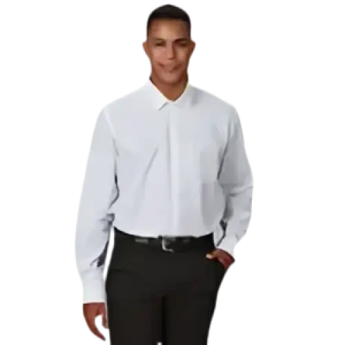 CAMICIA UOMO MANICA LUNGA - Bianco / 36