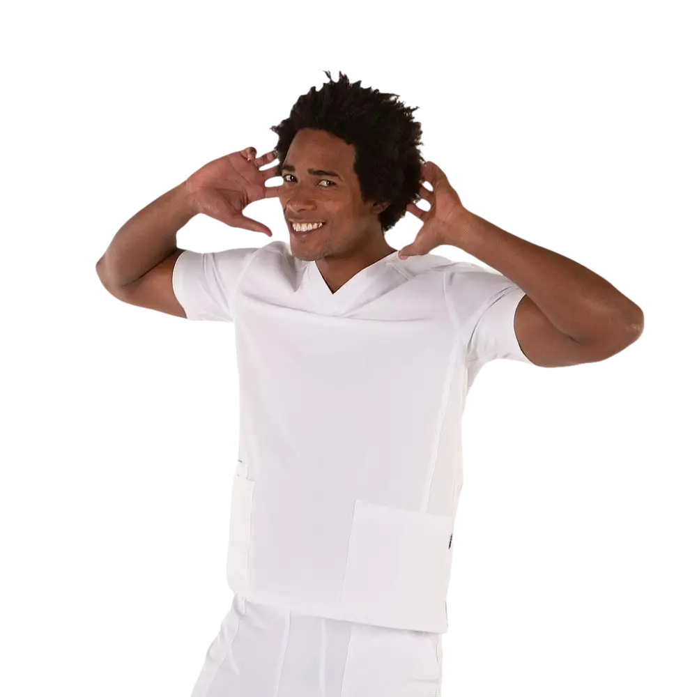 CASACCA UOMO MICROFIBRA - Bianco / XS