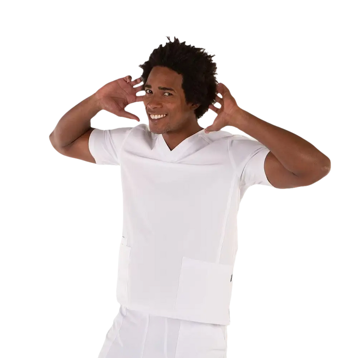 CASACCA UOMO MICROFIBRA - Bianco / XS