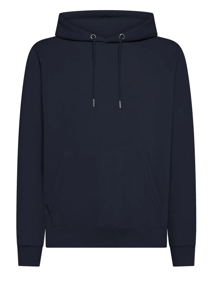Felpa con cappuccio Blu navy — vista frontale
