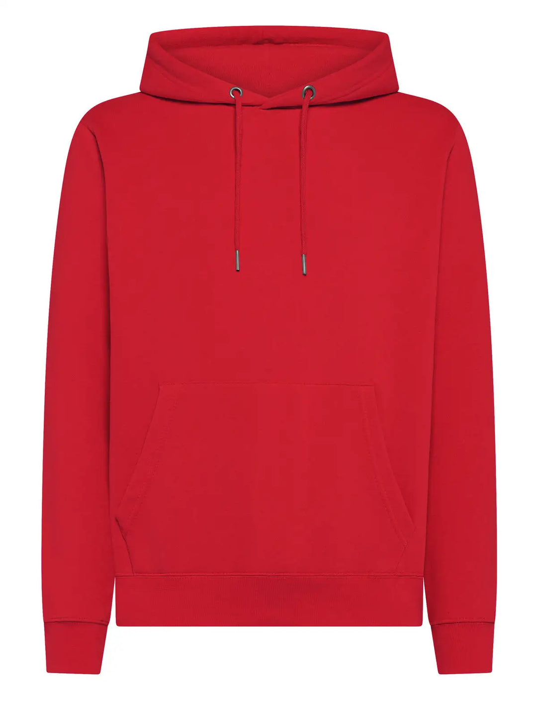 Felpa con cappuccio Rosso — vista frontale