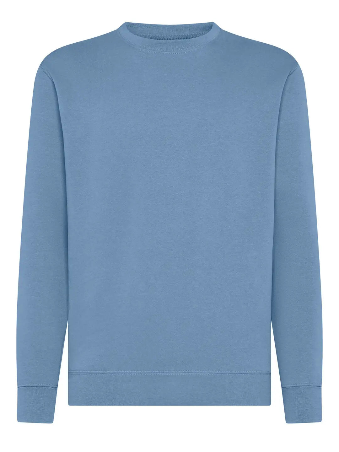 Felpa girocollo Blu minerale — vista frontale