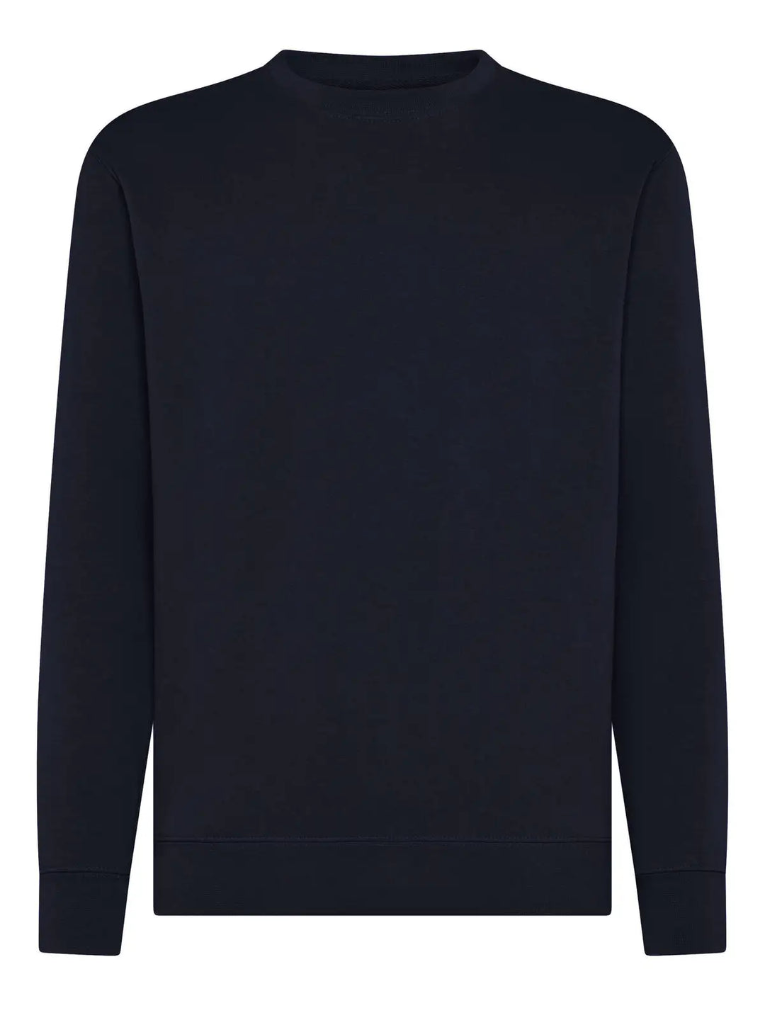 Felpa girocollo Blu navy — vista frontale