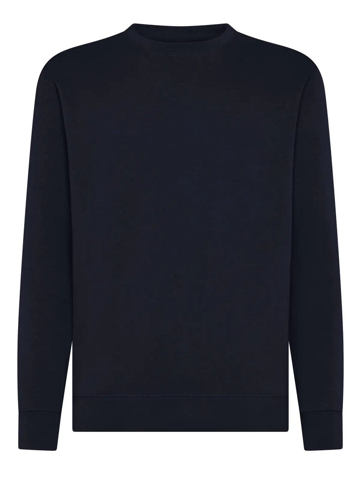 Felpa girocollo Blu navy — vista frontale