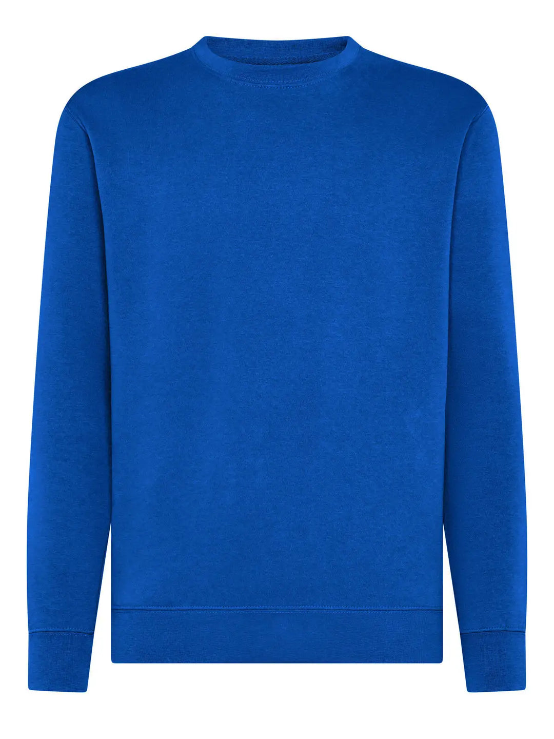 Felpa girocollo Blu royal — vista frontale