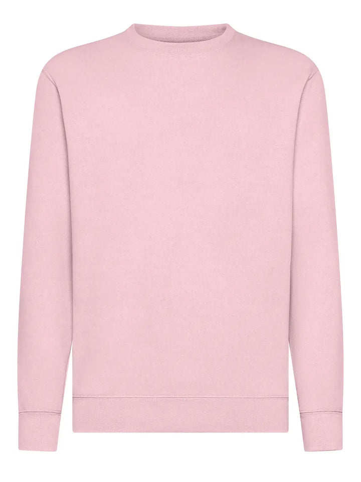 Felpa girocollo Rosa — vista frontale