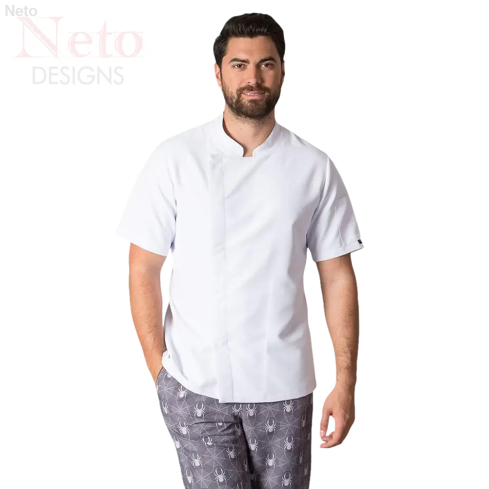 Cuoco uomo in giacca cucina unisex cotone twill, garantisce durata