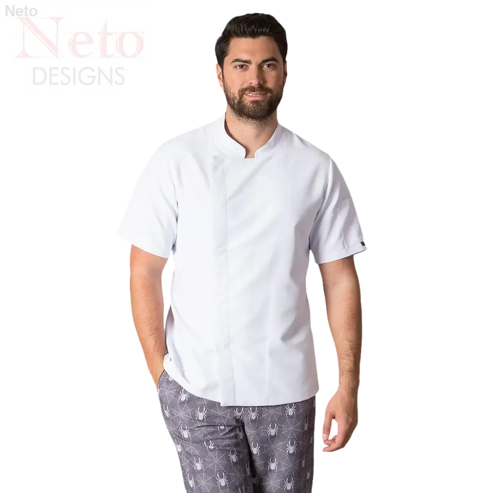 Cuoco uomo in giacca cucina unisex cotone twill, garantisce durata