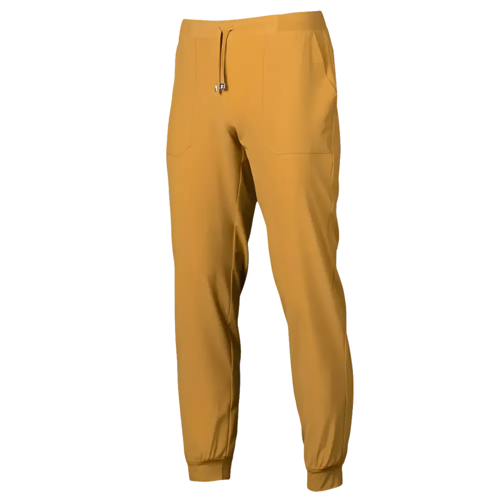 PANTALONI MICROFIBRA - GIALLO / XS