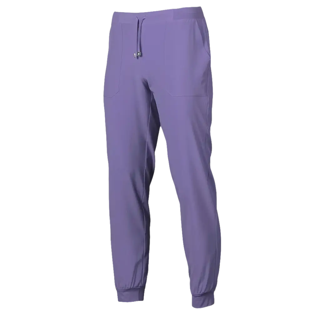 PANTALONI MICROFIBRA - LILLA / XS